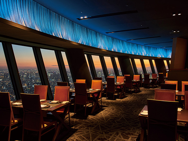 日本一の眺望を誇る、最高のレストラン